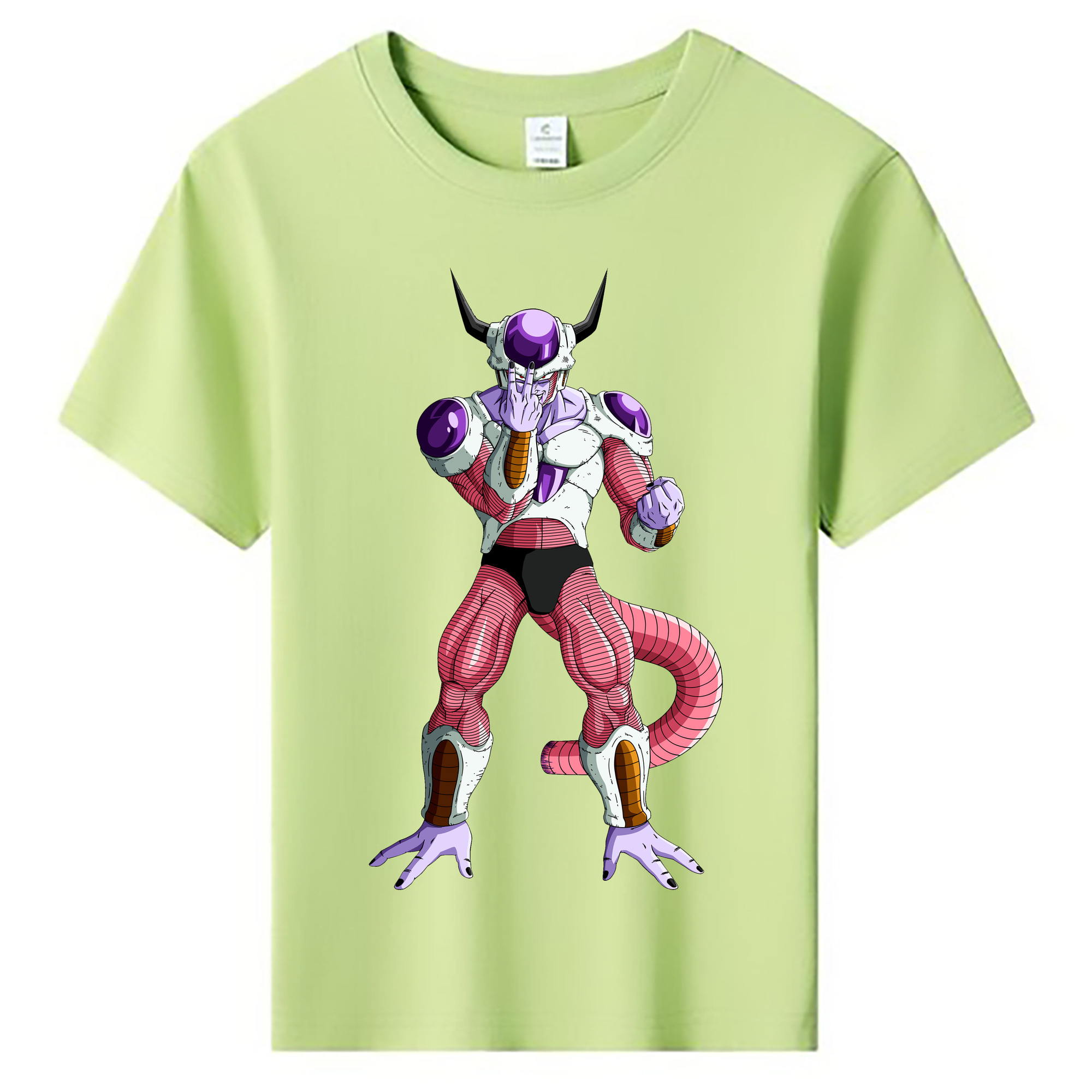 （画像用） ドラゴンボール フリーザ DRAGON BALL Frieza 綿100％キッズTシャツ（フロントプリント）